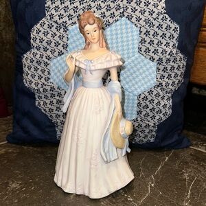 Vintage Home Interior Masterpiece Porcelain Sarah Jane Figurine Homco 1998